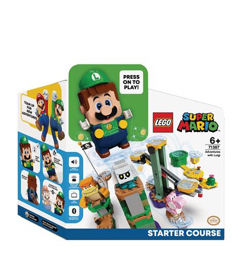 Super Mario Luigi Starter Course Toy 71387