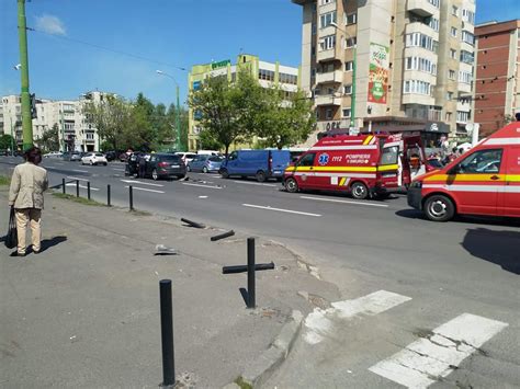 FOTO Accident cu două victime pe bulevardul Mihail Kogălniceanu