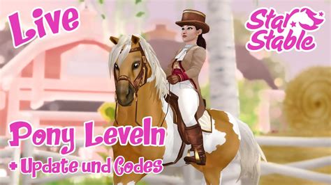 Star Stable SSO Live Ein Bisschen Pony Leveln Auf Server 11 Icy