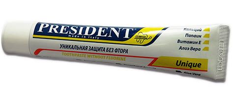 Зубная паста Президент (President): ее особенности и отзывы о применении
