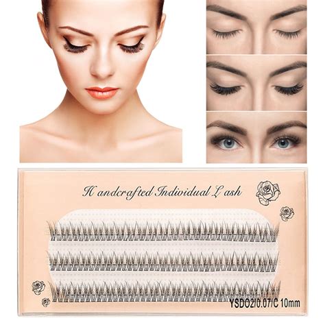 Duaonets False Eyelashes Personal Eyelashes 100 Tuft Natural Eyelash