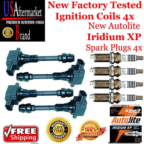 Nissan Altima L Ignition Coils Iridium Spark Plug Kit