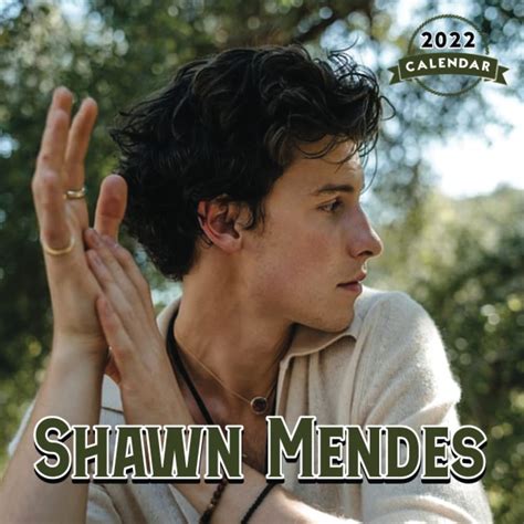 Buy Shawn Mendes Official Shawn Mendes 2022 Monthly Square Shawn