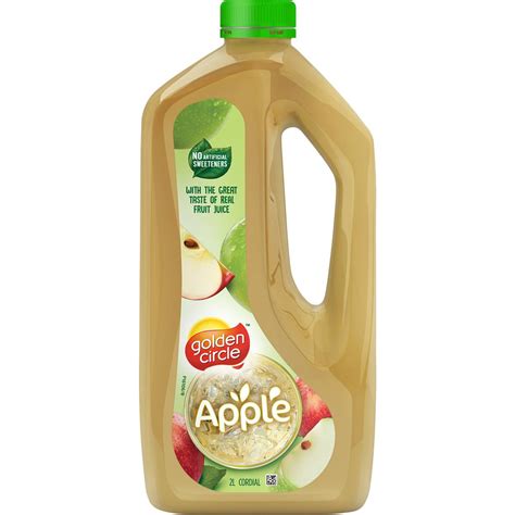 Golden Circle Cordial Apple Crush 2l Woolworths