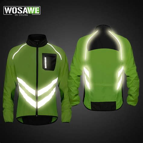 WOSAWE Veste Cycliste Homme V Tement De S Curit Avec Haute Visibilit