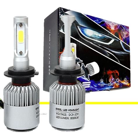 Kit Focos Led S Luces Baja Y Niebla H H H H