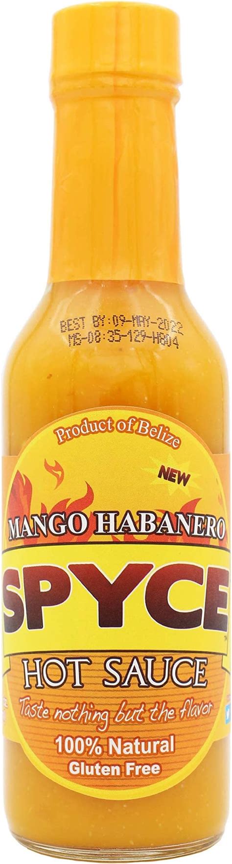 Amazon Habanero Spyce Hot Sauce Oz Grocery Gourmet Food