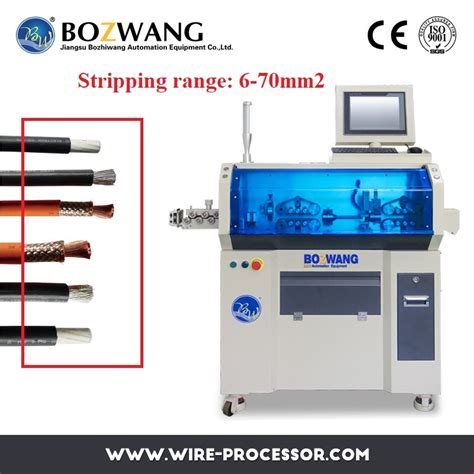 Bzw 882dh 70 S 70mm2 Automatic Computerized Wire Cutting And Stripping