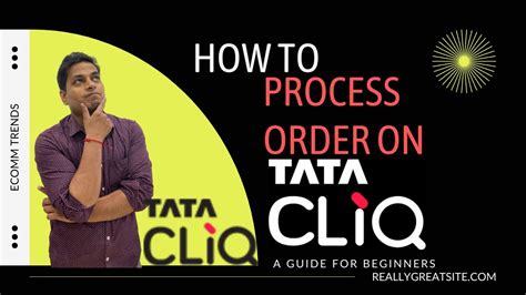 How To Process First Order On Tatacliq Seller Zone Portal Print Order