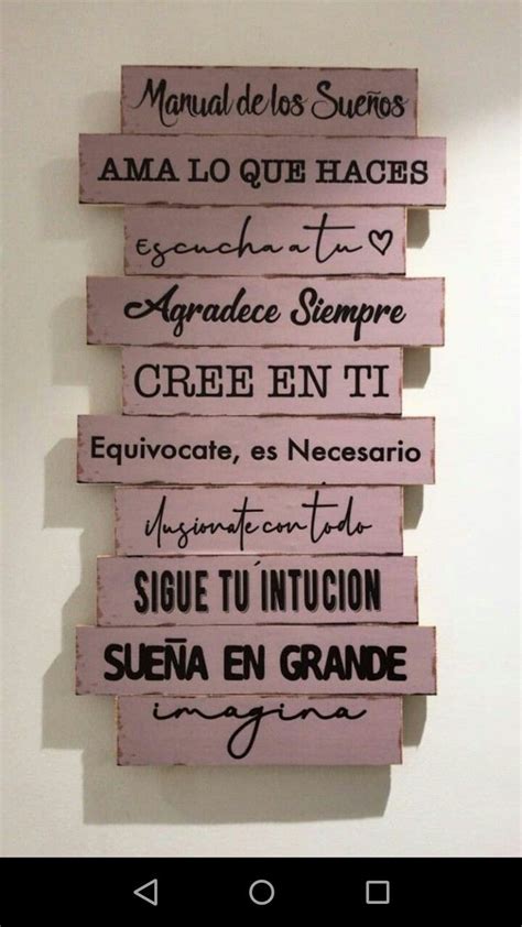 Pin De Maria Fernanda Margari En Frases Letrero De Madera R Stica