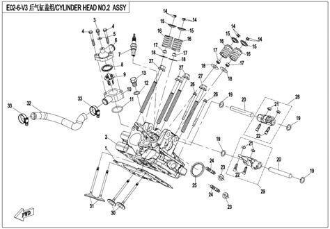 Diagram Cfmoto Zforce Sport Cf Us A Cylinder Head No