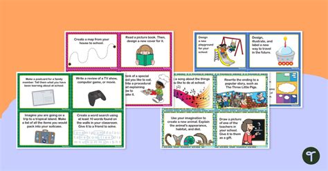 Fast Finisher Task Cards Lower Primary Teach Starter