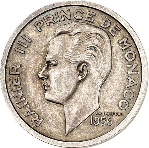 Francs Rainier Iii Piedfort Essai M Naco Numista