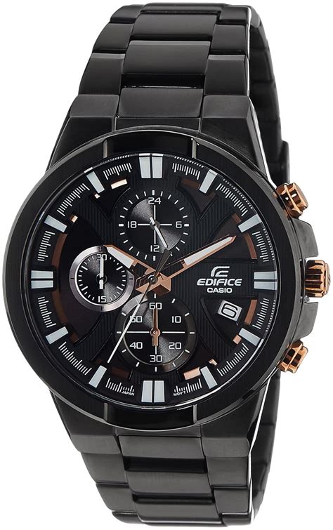 Buy Casio Edifice Chronograph Black Dial Men S Watch Efr Bk