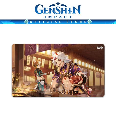 MiHoYo Genshin Impact Desk Mat Theme Series Oni S Royale Shopee