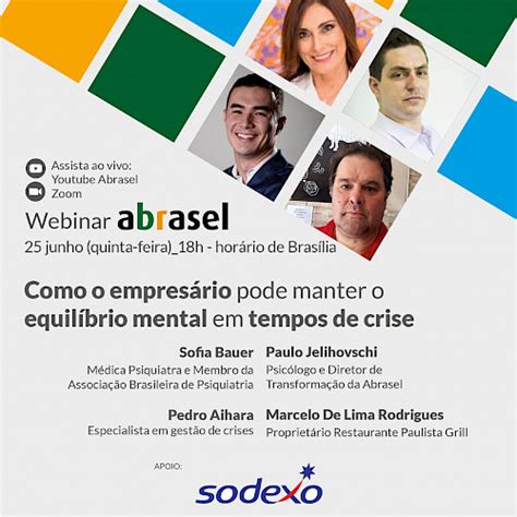 Abrasel realiza webinar sobre como o empresário pode manter o