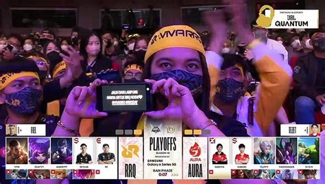 RRQ VS AURA Playoffs DAY 2 MATCH 1 GAME 4 MPL ID S10 Video