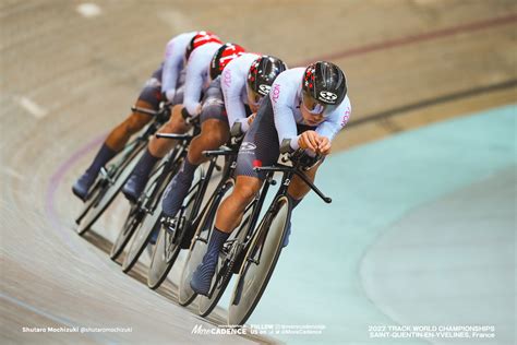 松田祥位・窪木一茂・今村駿介・兒島直樹 日本は9位／2022世界選手権トラック・男子チームパシュート More Cadence 自転車