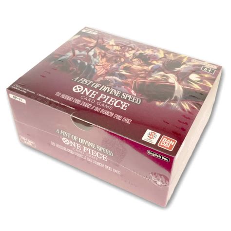 One Piece Card Game: OP-11 - A Fist of Divine Speed Booster Box