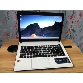 Jual Laptop Asus X401u Putih 14inch Normal Siap Pakai Sudah Terinstal