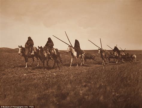 Haunting Photos Of The Lost Tribes Of America By Edward Curtis Daily Mail Online