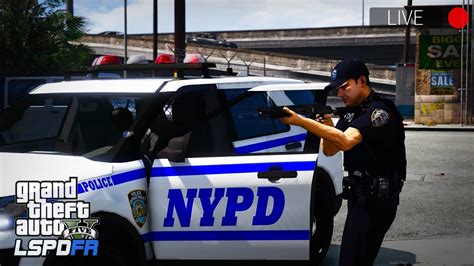 Gta Lspdfr Live Day New York Police Department Nypd