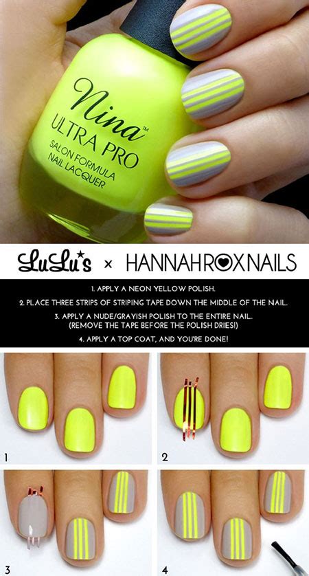 Easy Step By Step Summer Nail Art Tutorials For Beginners Learners