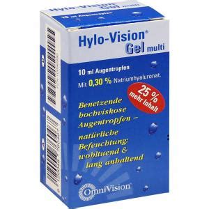 Hylo Vision Gel Multi Augentropfen Ml Preisvergleich Pzn