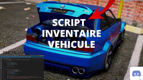 Script Inventaire Vehicule Fivem Esx Truck Master YouTube