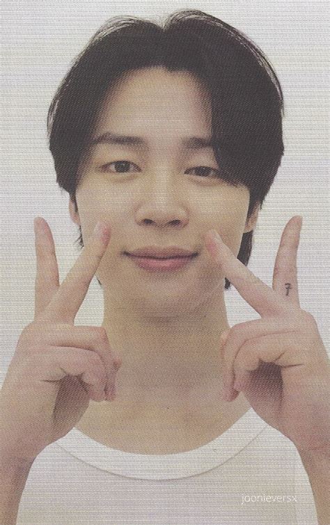 Bts Jimin Solo Album Face Invisible Face Standard Photocard Scan