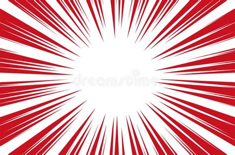 Sun Rays for Comic Books Radial Background Vector Stock Vector ...