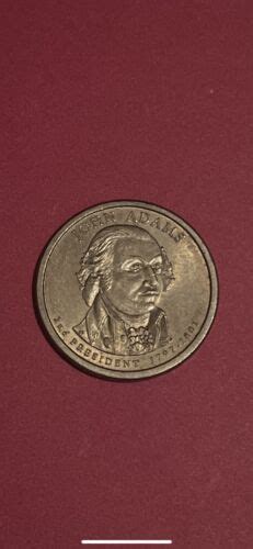 Rare John Adams Dollar Coin Ebay