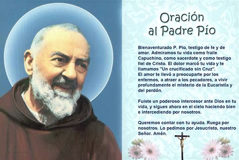 Im Genes Religiosas De Galilea Oraci N Al Padre Pio