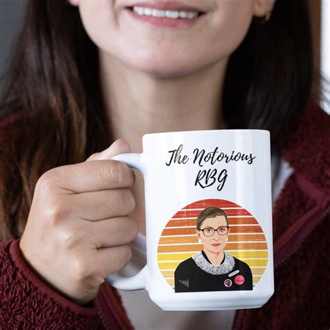 Ruth Bader Ginsburg Mug The Notorious Rbg Mug Feminist Mug Etsy Australia