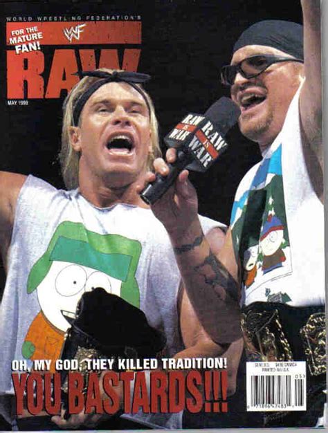 OSW Review WWF Raw Magazine Covers 1998 Degeneration X Attitude Era