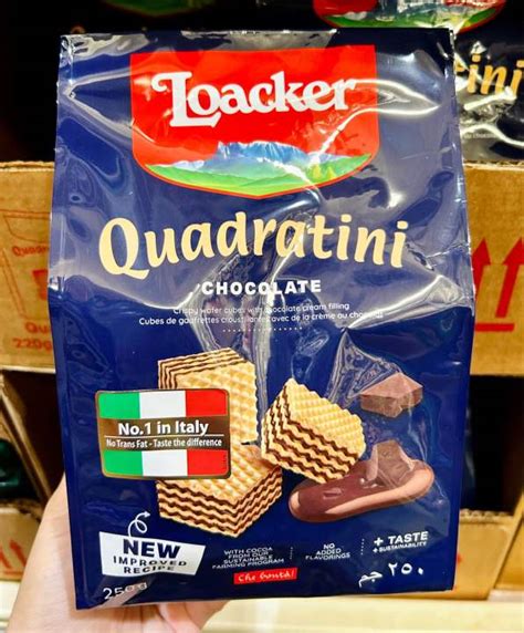 Loacker Quadratini Chocolate Wafer 250g Lazada Ph