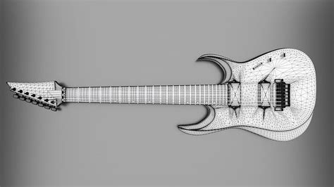 1920x1080px 1080p Free Download Ibanez 7 String Electric Guitar 3d