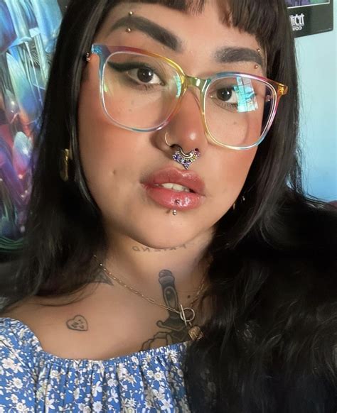 Rainbow And Gold Septum Stack To Match My New Glasses 🌈 Rpiercing