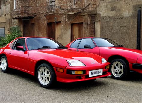 KREA AI - Cannon photo of red Toyota supra Mark 1 MK1 Genera...