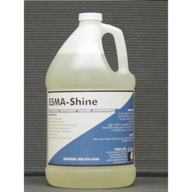 ESMA Shine Ultrasonic Solution Concentrate Gallon Instrument Cleaner