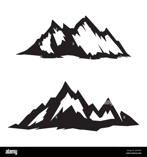 Rocky Mountain Clip Art Black And White