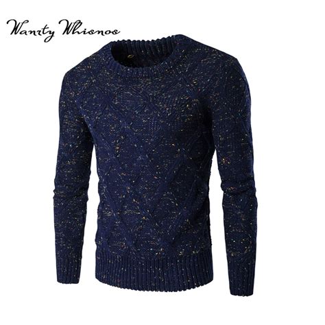 2018 Hot Sale Mens Sweaters Thick Warm Winter Zipper Pullover Cashmere Wool Sweaters Man Casual