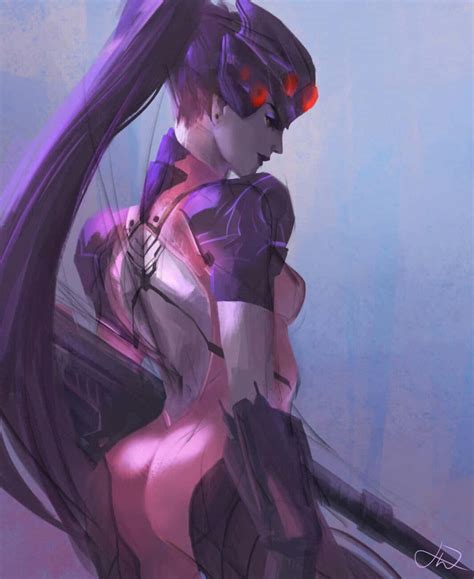 Download Digital Art Widowmaker Iphone Xs Overwatch Background