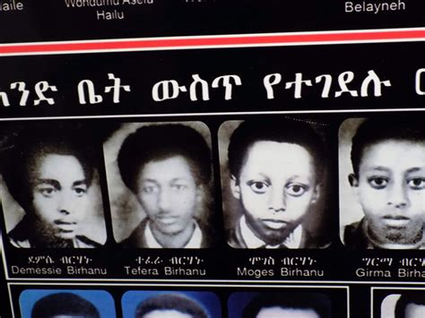 Red Terror Martyrs Memorial Museum Addis Ababa Ethiopia Happy