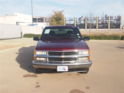 Chevrolet Silverado 1500 1997 Maroon Pickup Truck V8 Automatic 76108