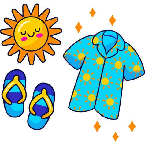 Sunny Day Clothes Clipart Png