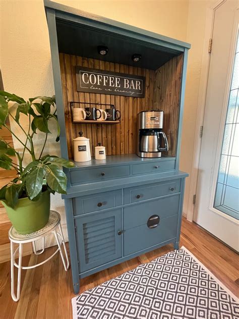 Coffee Barcustom Hutch Etsy