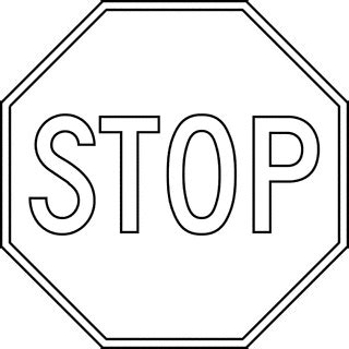 Free Stop Sign Outline, Download Free Stop Sign Outline png images ...