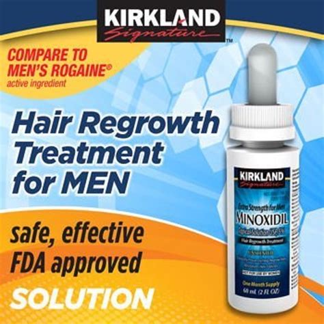 Kirkland Signature Minoxidil Hair Regrowth Treatment 5 Extra Strength