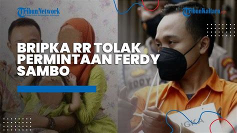 Bripka RR Tolak Permintaan Ferdy Sambo Untuk Tembak Brigadir J Kini